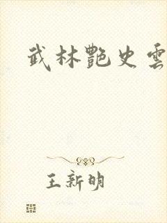 武林艳史云平封面