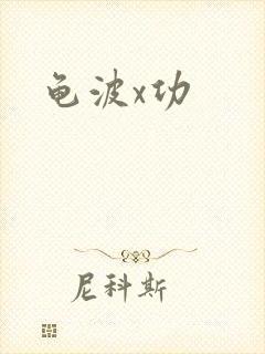 龟波x功封面