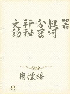文轩分腿器河马的秘密河