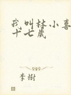 我叫林小喜今年十七岁封面