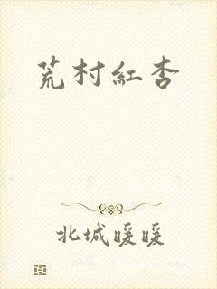 荒村红杏封面