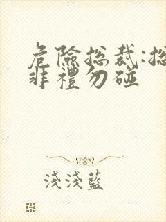 危险总裁:总裁非礼勿碰封面