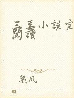 三喜小说完整版阅读