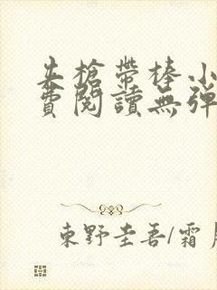 夹枪带棒小说免费阅读无弹窗笔趣