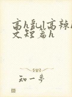 高h乱l高辣h文短篇h封面
