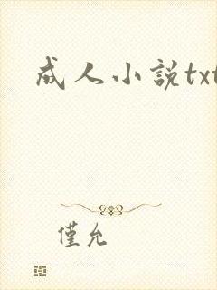 成人小说txt
