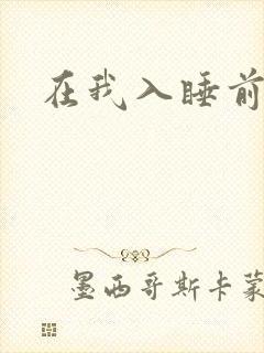 在我入睡前