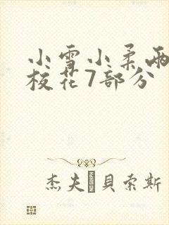 小雪小柔两个大校花7部分