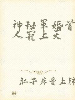 神秘军婚首长大人宠上天