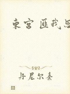 东宫 匪我思存封面