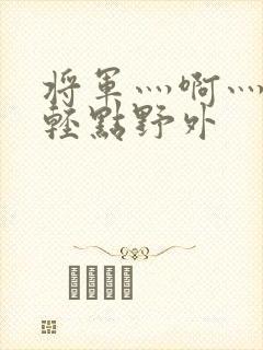 将军灬啊灬啊灬轻点野外封面