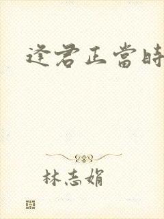 逢君正当时