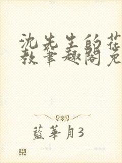 沈先生的花式管教笔趣阁免费