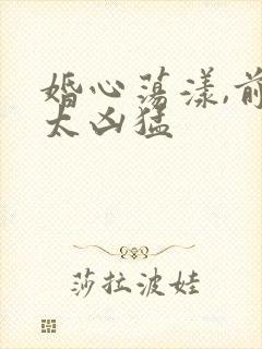婚心荡漾,前夫太凶猛