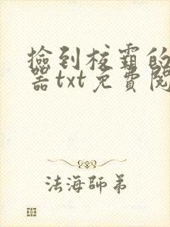 捡到校霸的遥控器txt免费阅读by阳阳