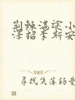 荆棘满途小说李泽招李斯安