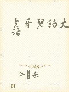 月牙儿的大学生活封面