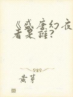 《盛唐幻夜》作者是谁?