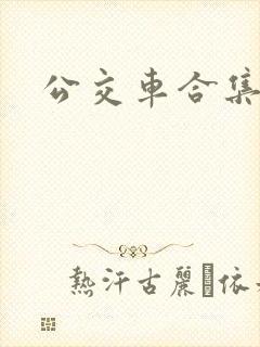 公交车合集