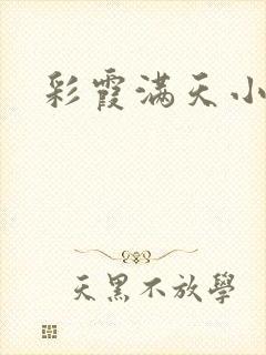 彩霞满天小说