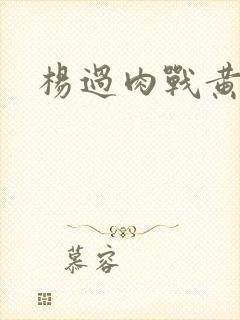 杨过肉战黄蓉