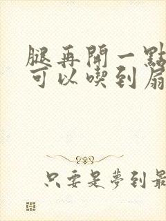 腿再开一点我就可以吃到扇贝了