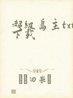超级岛主txt下载
