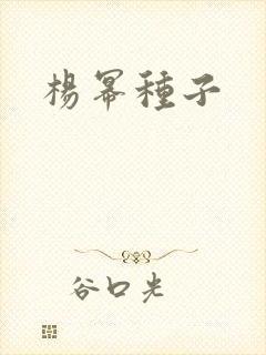 杨幂种子封面