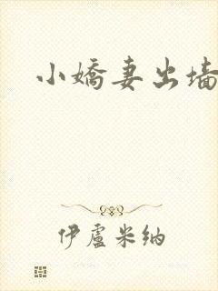 小娇妻出墙记