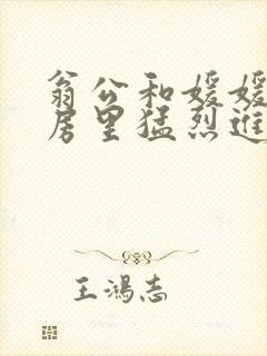 翁公和媛媛在厨房里猛烈进出