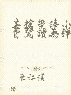 夹枪带棒小说免费阅读无弹窗笔趣