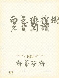 白色橄榄树全文免费阅读封面