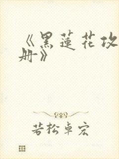 《黑莲花攻略手册》