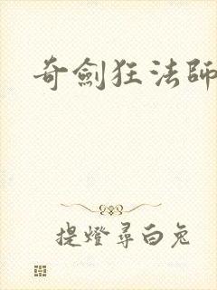 奇剑狂法师