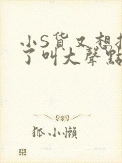 小S货又想挨C了叫大声点小