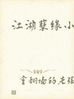 江湖孽缘小说