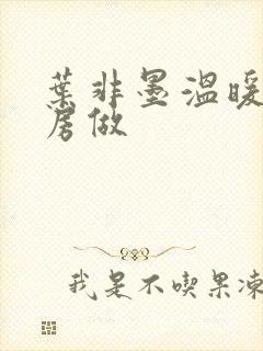 叶非墨温暖在厨房做