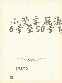 小莹客厅激情46章至50章视封面