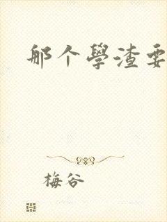 那个学渣要上天