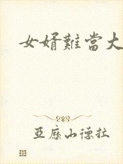 女婿难当大结局