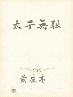 太子无耻封面