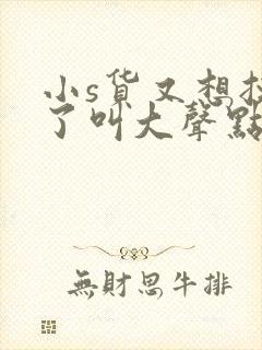 小s货又想挨c了叫大声点