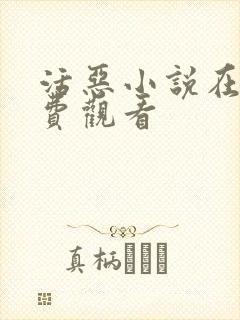 活恶小说在线免费观看封面
