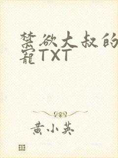 禁欲大叔的心尖宠TXT