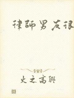 律师男友很难撩封面