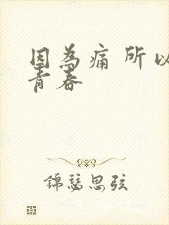 因为痛 所以叫青春