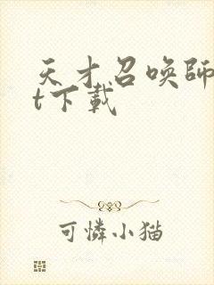 天才召唤师txt下载封面