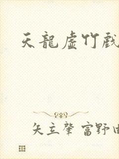 天龙虚竹戏花丛封面