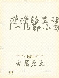 滢滢的生活日记1~15节小说