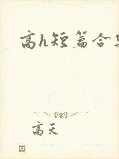 高h短篇合集封面